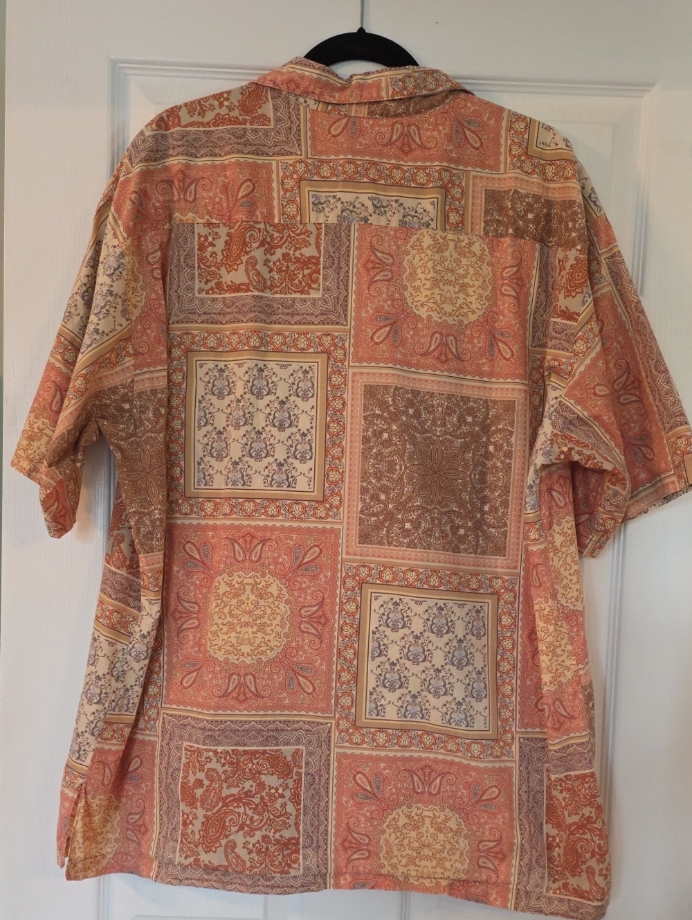 Tori Richard Honolulu Paisley Button-Up 100% Cotton Lawn Casual Shirt 2XL - Picture 2 of 8